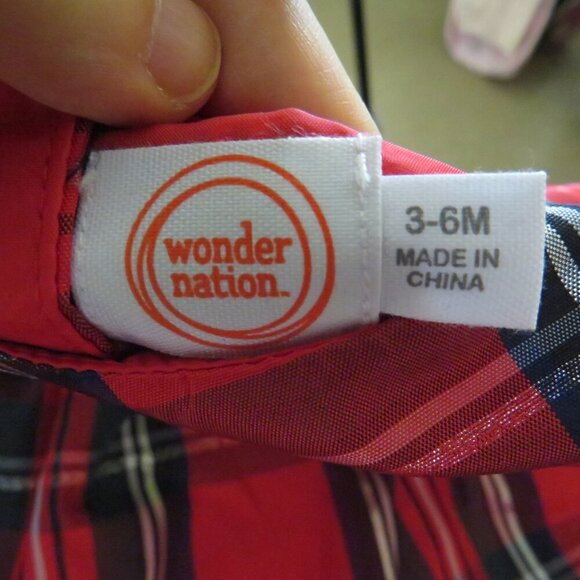 Plaid Dress with Velour Jacket & Satin Ruffled Panties - Picture 14 of 16